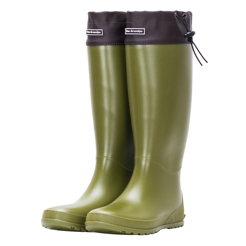 Bottes de jardin pour femme, bottes de pluie courtes à la cheville et